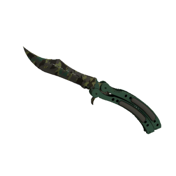 Butterfly Knife Boreal Forest